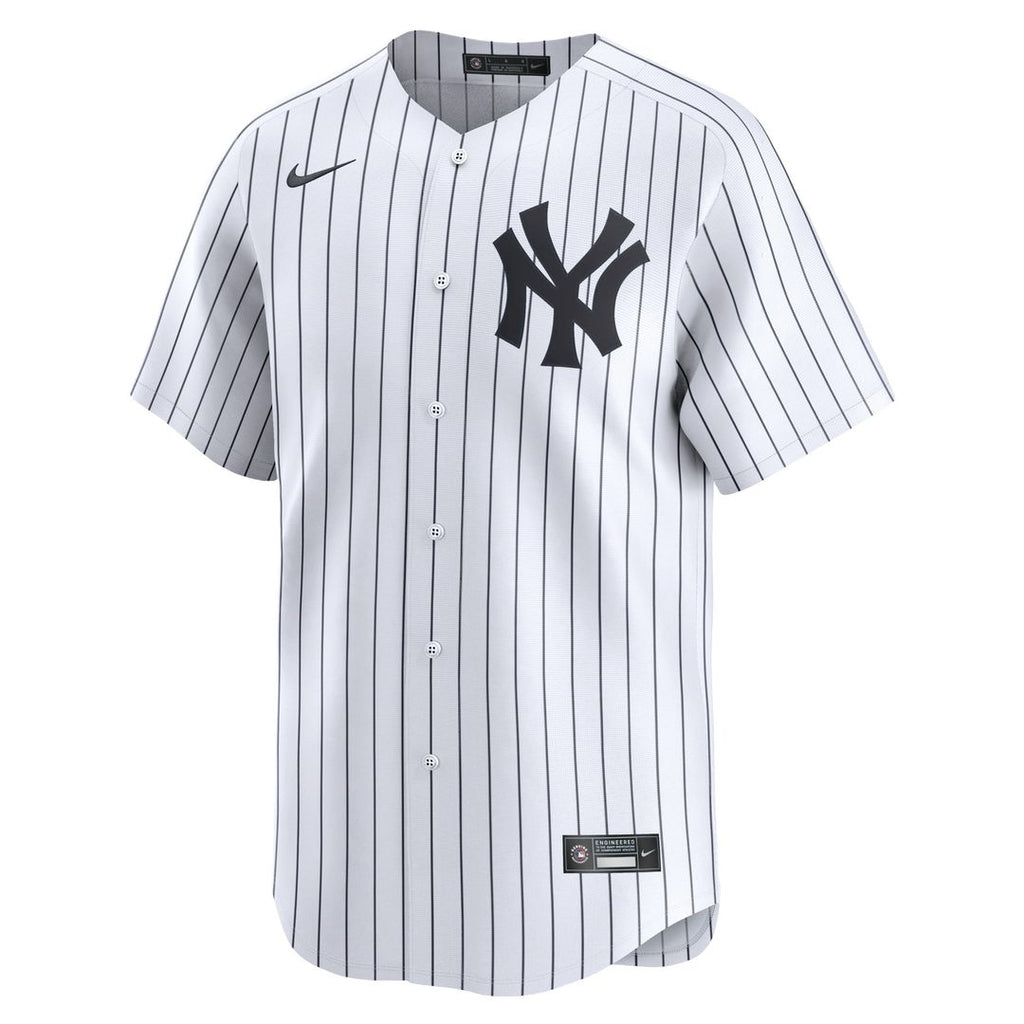 New York Yankees Anthony Volpe Nike White Home Limited Player Jersey product image 2, provided for visual reference and
