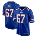 Buffalo Bills Kent Hull Nike Royal Game Retired Player Jersey product image 1, provided for visual reference and product