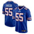 Buffalo Bills David Ugwoegbu Nike Royal Game Jersey product image 1, provided for visual reference and product detail review