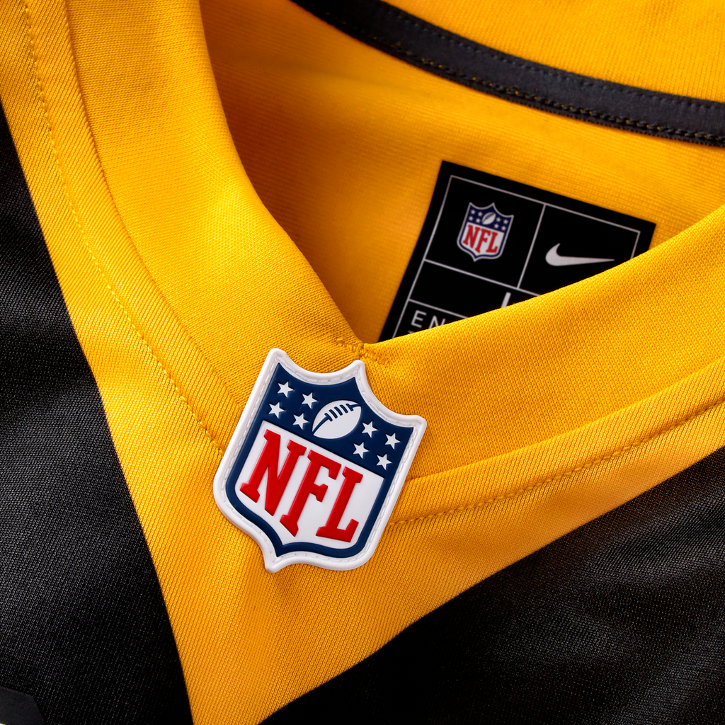 Pittsburgh Steelers T.J. Watt Nike Gold Alternate 1933 Throwback Game Jersey product image 8, provided for visual reference
