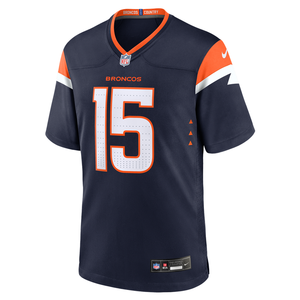Denver Broncos Nik Bonitto Nike Orange Team Game Jersey product image 22, provided for visual reference and product detail