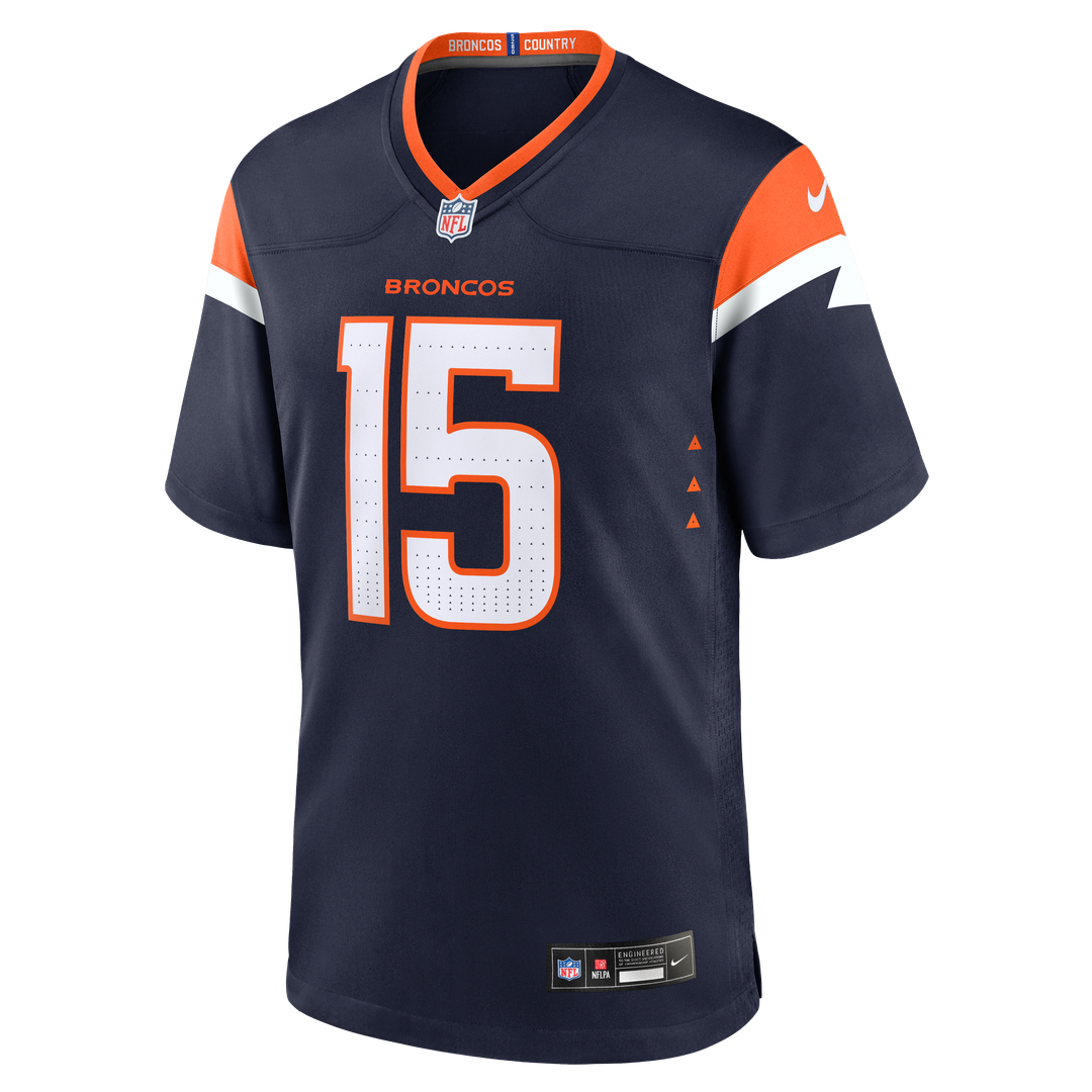 Denver Broncos Nik Bonitto Nike Orange Team Game Jersey product image 22, provided for visual reference and product detail