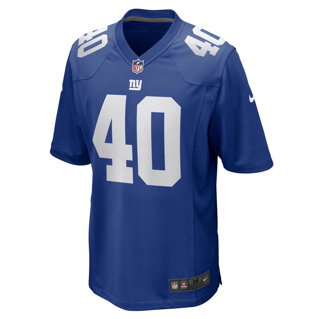 New York Giants Joe Morrison Nike Royal Retired Player Jersey product image 2, provided for visual reference and product