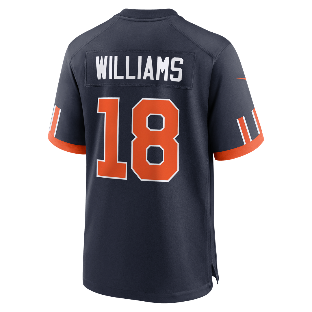 Chicago Bears Caleb Williams Nike Navy 2026 Rivalries Collection Game Jersey product image 7, provided for visual reference