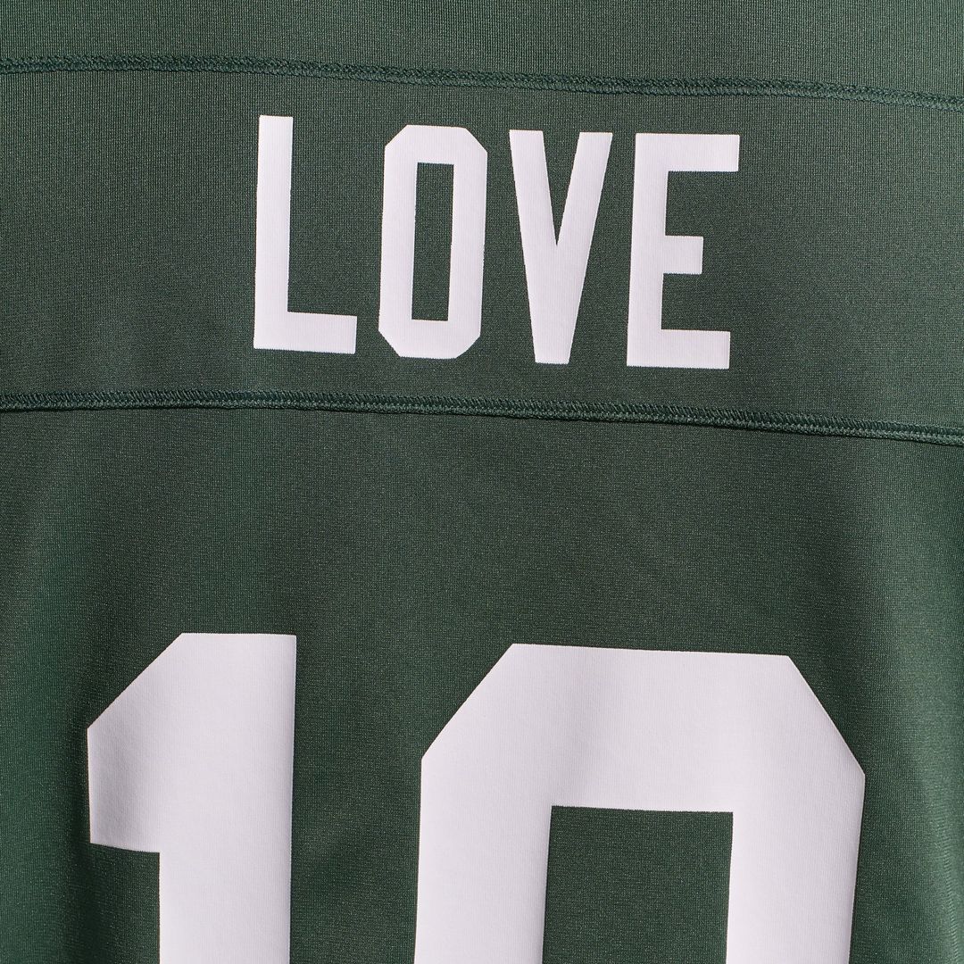 Green Bay Packers Jordan Love Nike Green Player Game Jersey product image 11, provided for visual reference and product