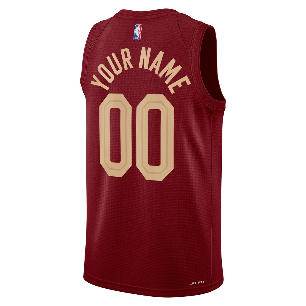 Cleveland Cavaliers Nike Icon Swingman Jersey - Custom - Unisex product image 3, provided for visual reference and product