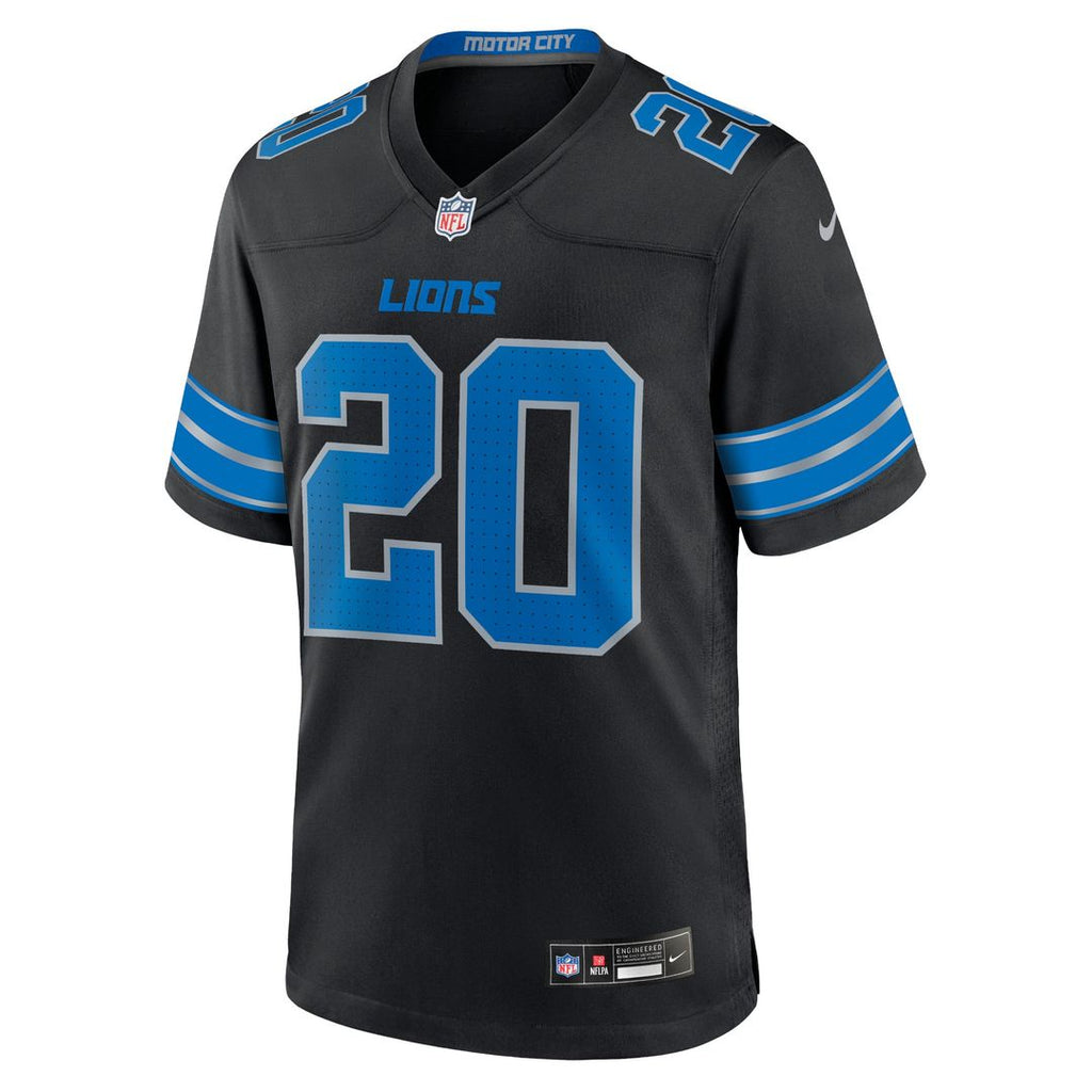 Detroit Lions Barry Sanders Nike Black 2nd Alternate Retired Player Game Jersey product image 2, provided for visual