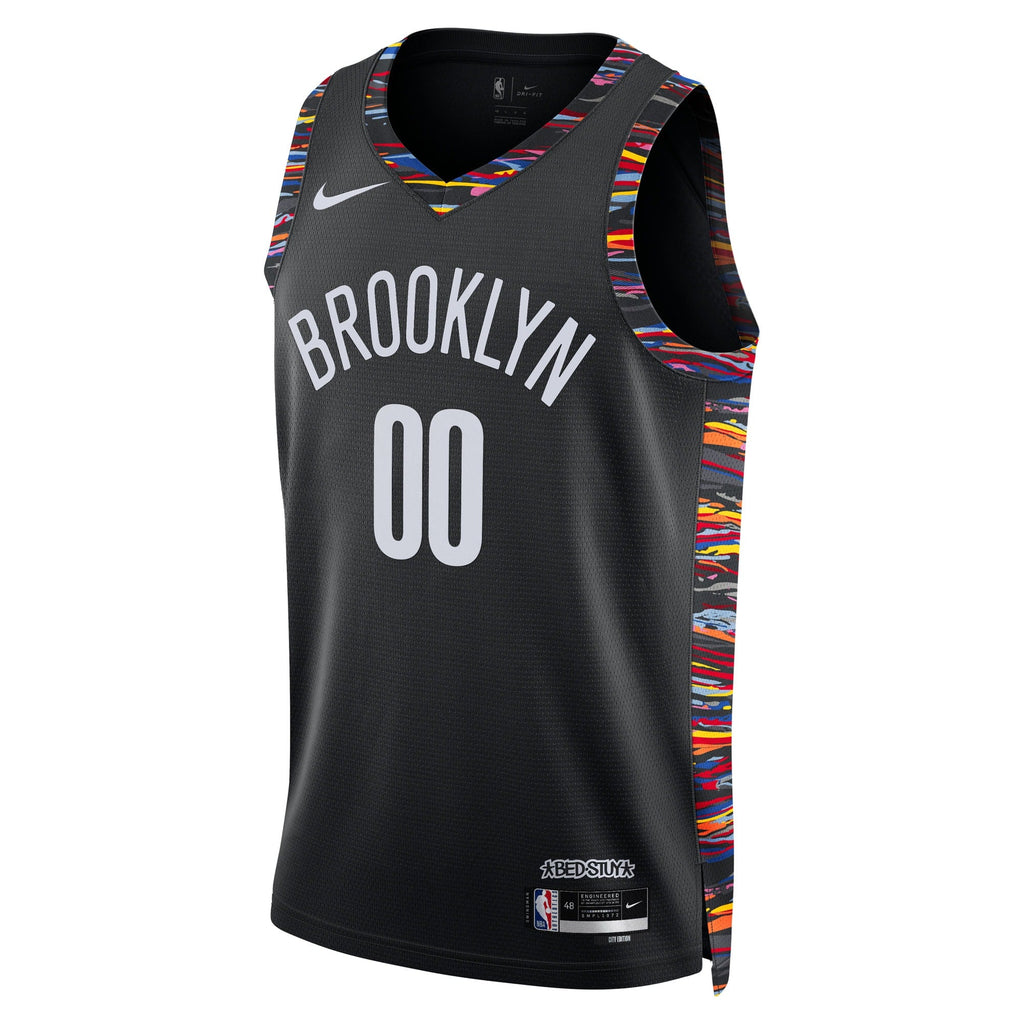 Nike Brooklyn Nets 2025/26 City Edition Swingman Jersey - Custom - Unisex product image 3, provided for visual reference and