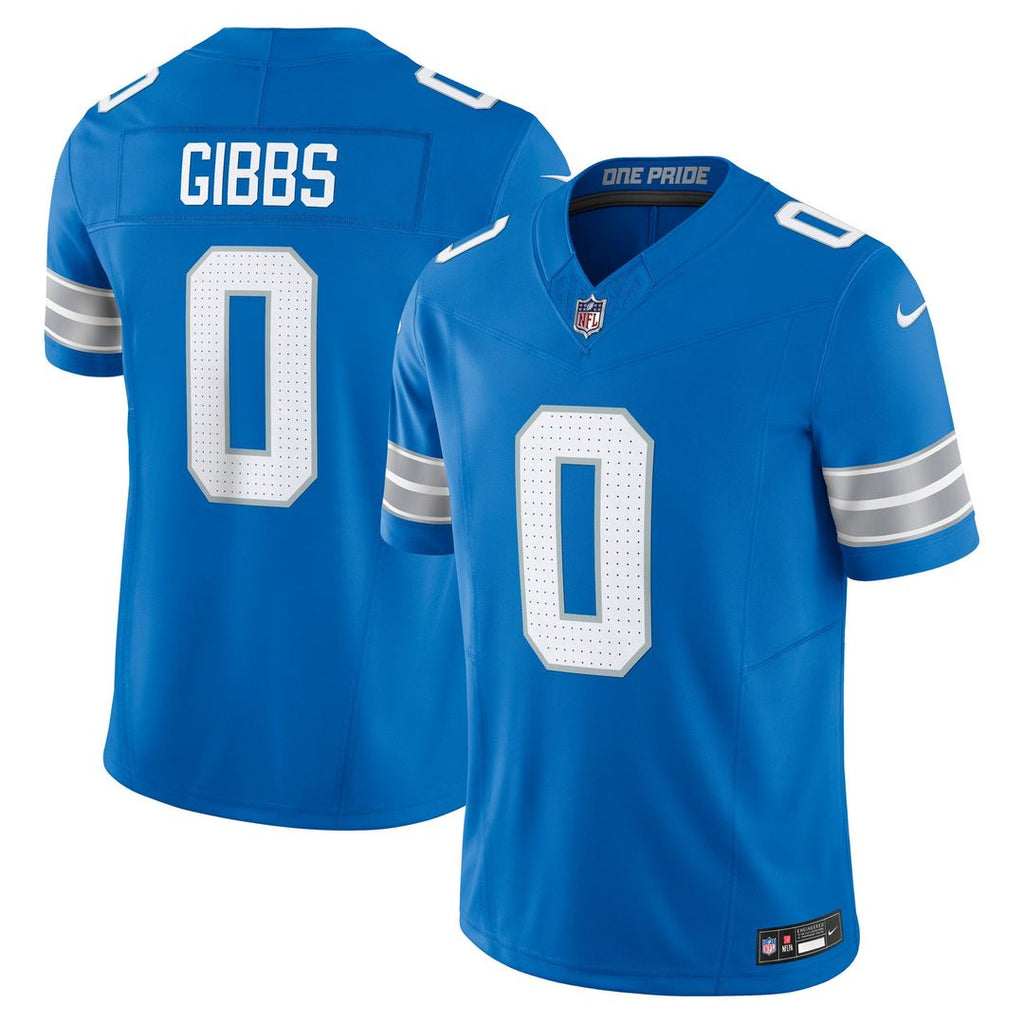 Detroit Lions Jahmyr Gibbs Nike White Vapor F.U.S.E. Limited Jersey product image 21, provided for visual reference and