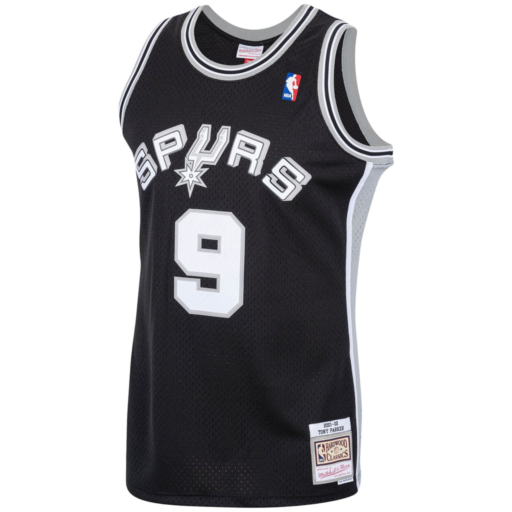 San Antonio Spurs Tony Parker Jersey By Mitchell & Ness product image 2, provided for visual reference and product detail