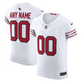 Arizona Cardinals Nike White Vapor F.U.S.E. Elite Custom Jersey product image 1, provided for visual reference and product