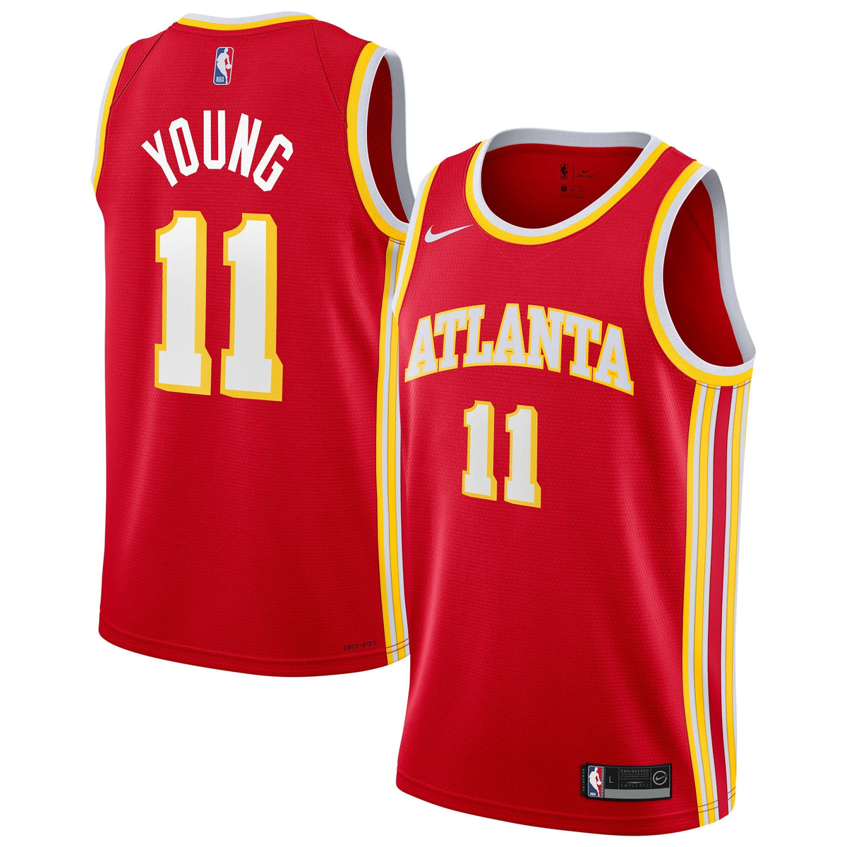 Atlanta Hawks NBA Icon Swingman Jersey - Trae Young - Youth product image 2
