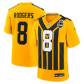 Pittsburgh Steelers Aaron Rodgers Nike Gold Alternate 1933 Throwback Game Jersey product image 1, provided for visual