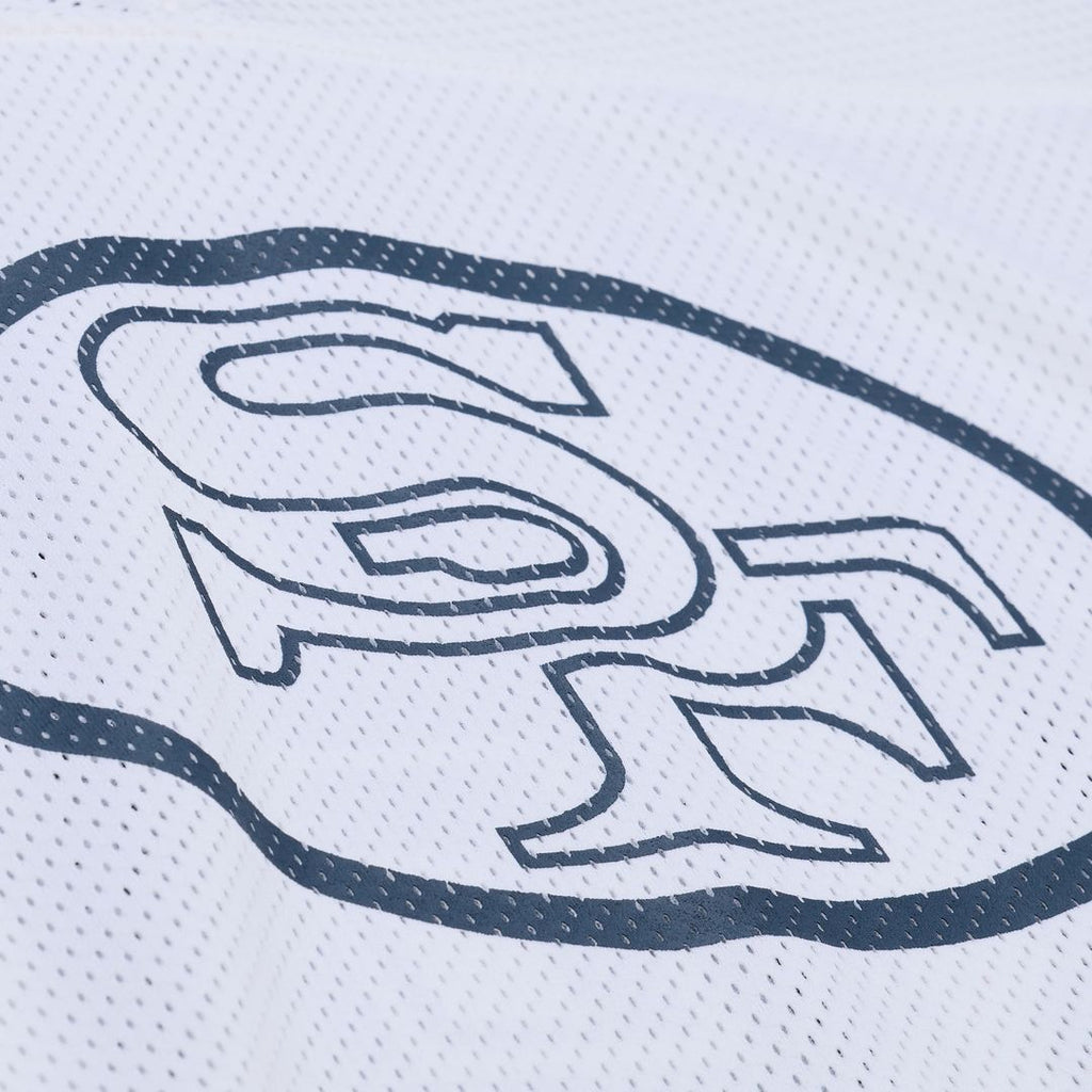 Unisex San Francisco 49ers Joe Montana Mitchell & Ness x Levi's White Legacy Jersey product image 6, provided for visual