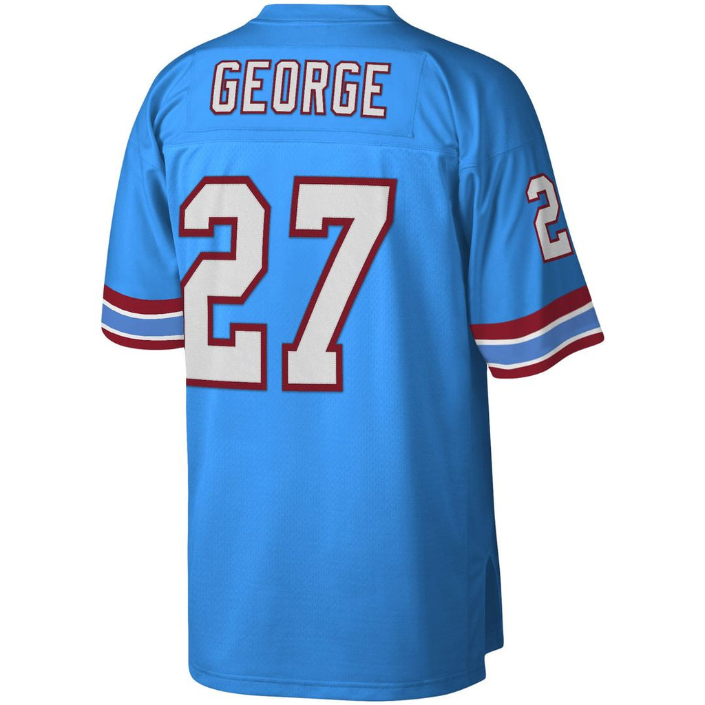 Houston Oilers Eddie George Mitchell & Ness White Legacy Replica Jersey product image 9, provided for visual reference and