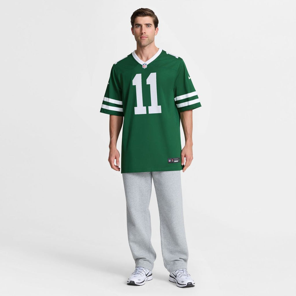 New York Jets Omar Cooper Jr. Nike Green Team Game Jersey product image 2, provided for visual reference and product detail