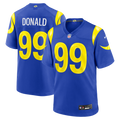 Los Angeles Rams Aaron Donald Nike Royal Game Jersey product image 1, provided for visual reference and product detail review