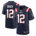 New England Patriots Nike Navy Game Retired Player Jersey product image 1, provided for visual reference and product detail