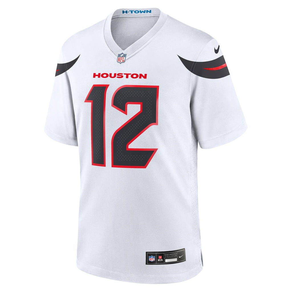 Houston Texans Nico Collins Nike White Game Jersey product image 5, provided for visual reference and product detail review