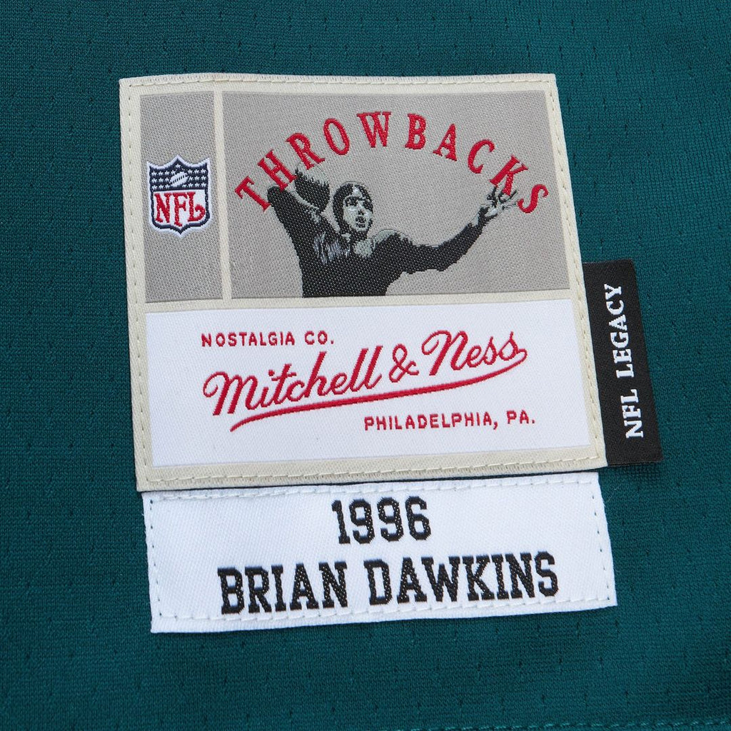 Philadelphia Eagles Brian Dawkins Mitchell & Ness Green Legacy Replica Jersey product image 10, provided for visual