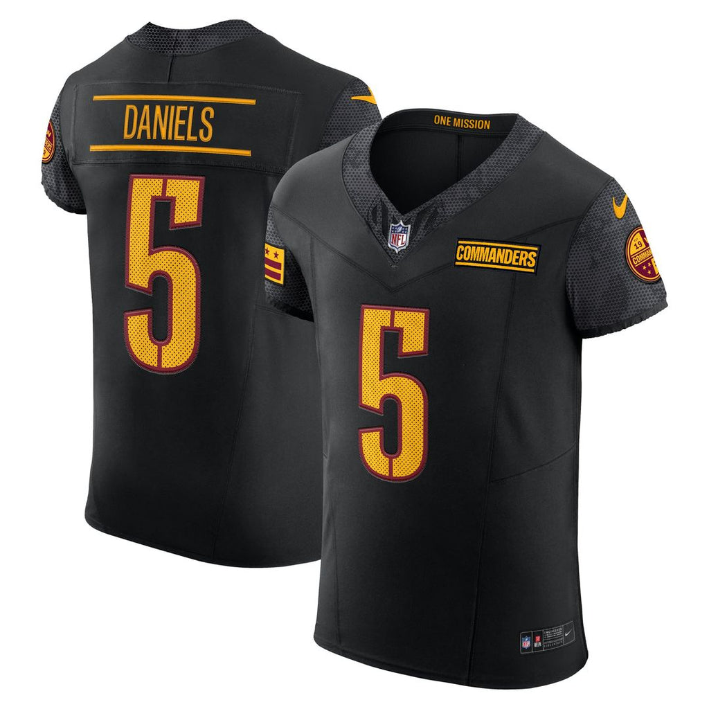 Washington Commanders Jayden Daniels Nike Burgundy Team Vapor F.U.S.E. Elite Jersey product image 7, provided for visual