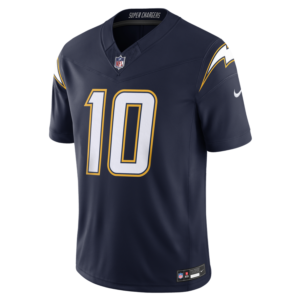 Los Angeles Chargers Justin Herbert Nike Powder Blue Team Vapor F.U.S.E. Stitched Limited Jersey product image 30, provided