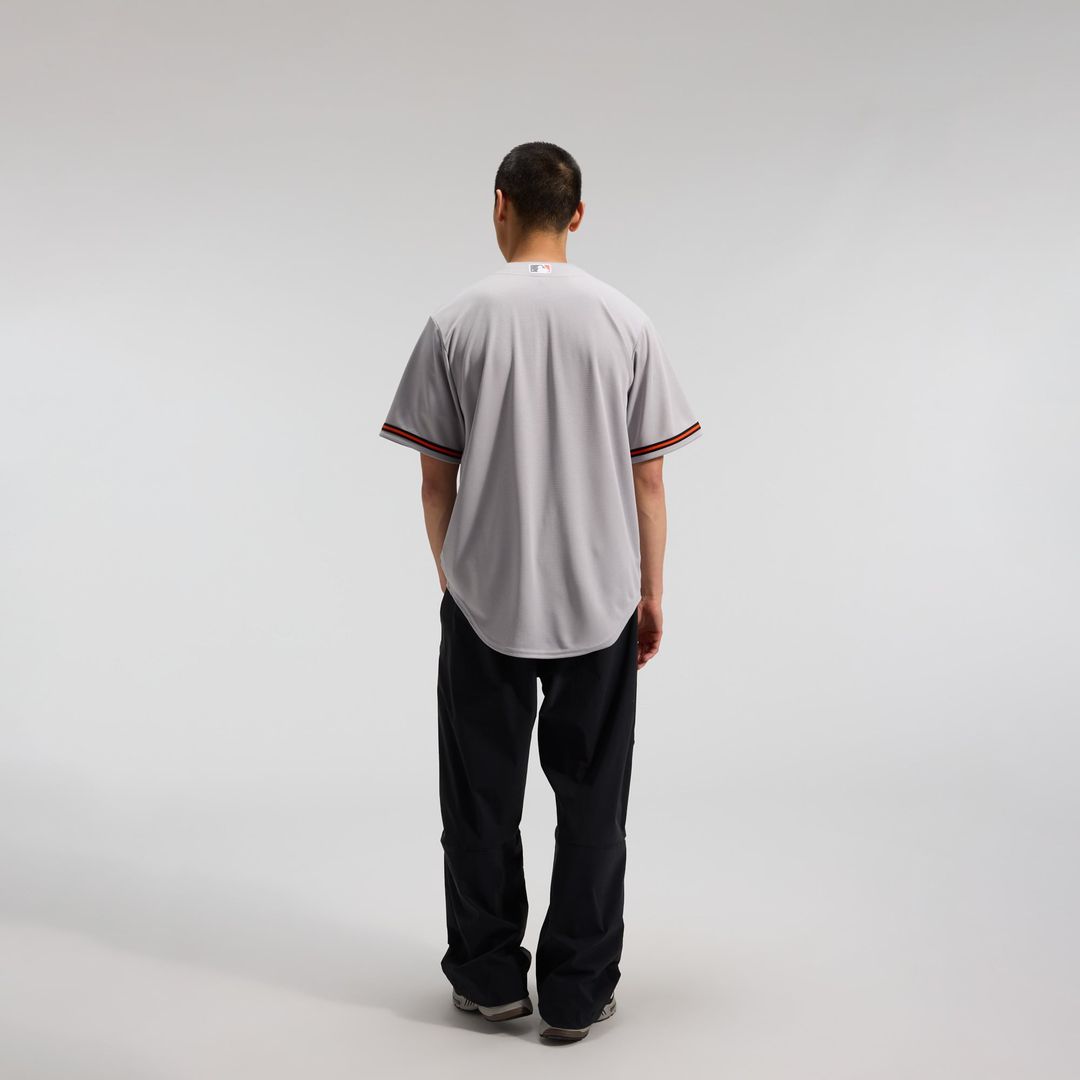 Baltimore Orioles Nike Gray Road Replica Team Jersey product image 4, provided for visual reference and product detail review