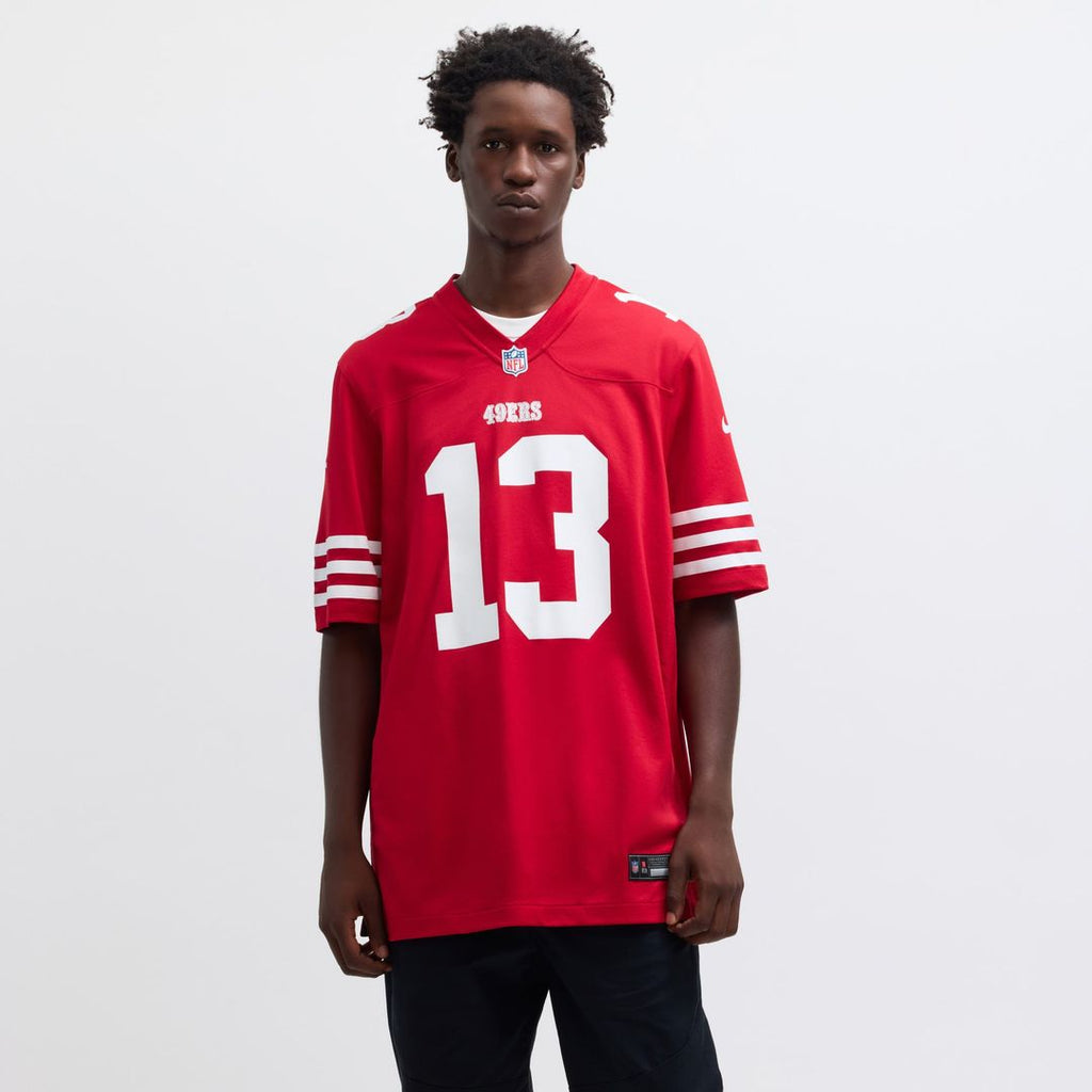 San Francisco 49ers Brock Purdy Nike White Game Player Jersey product image 10, provided for visual reference and product