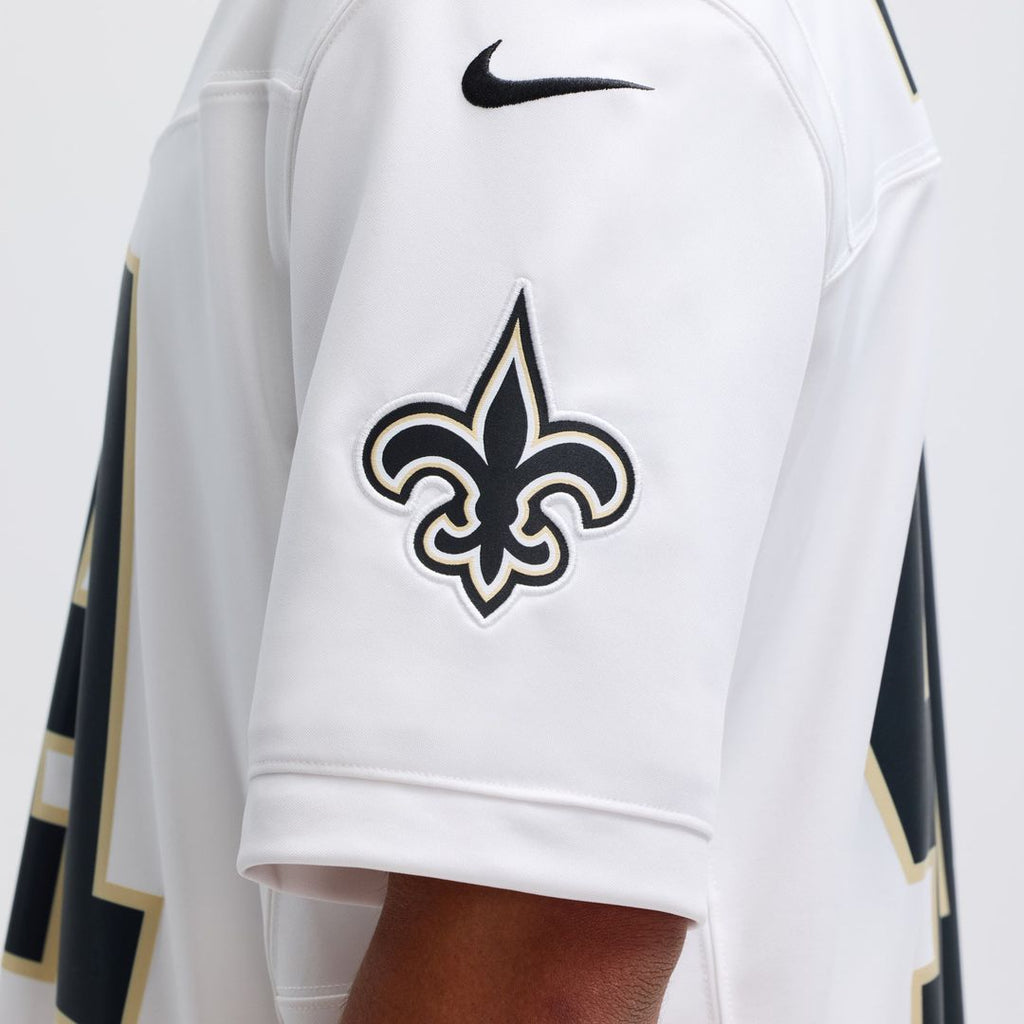 New Orleans Saints Alvin Kamara Nike White Vapor F.U.S.E. Limited Jersey product image 10, provided for visual reference and