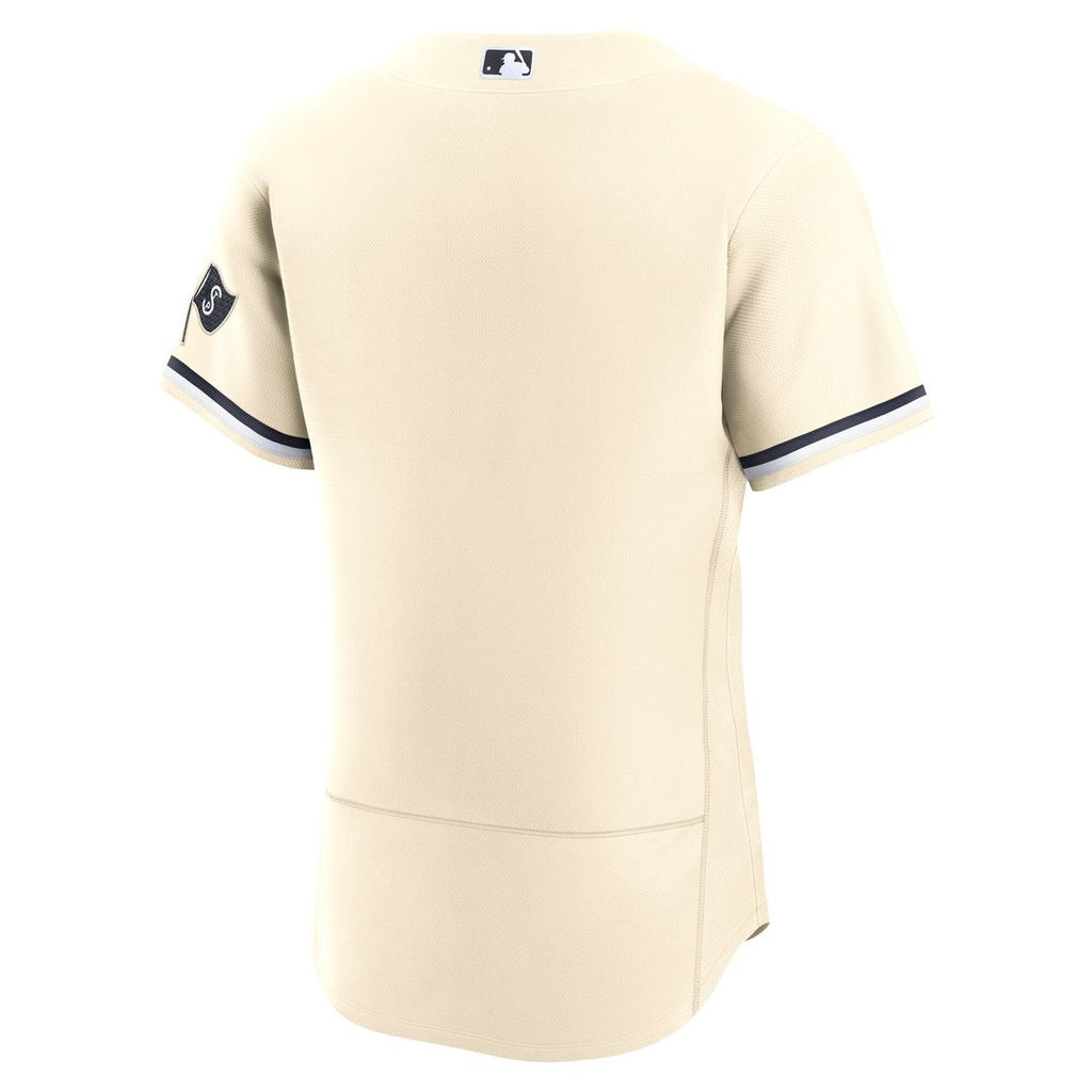 Minnesota Twins Nike Cream Alternate Authentic Jersey product image 3, provided for visual reference and product detail