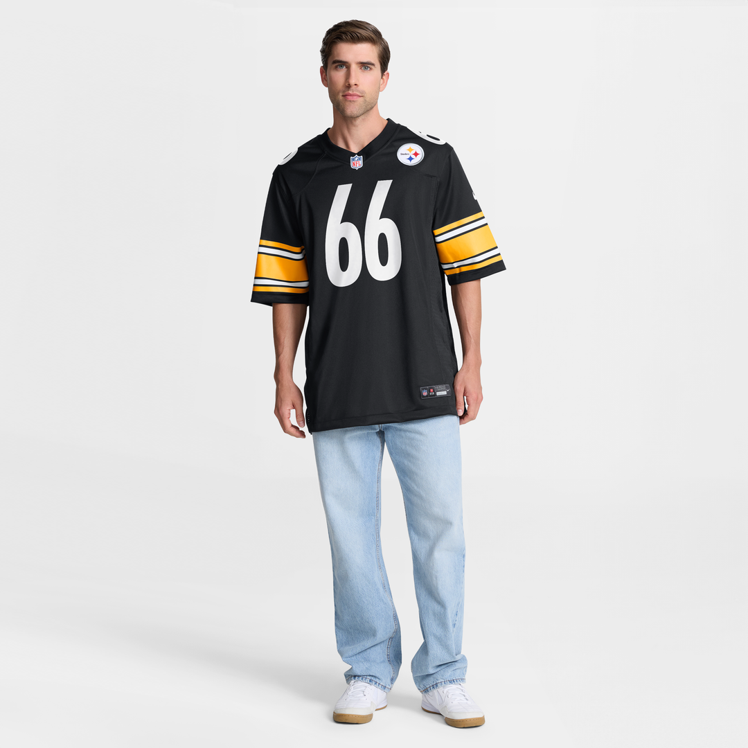 Pittsburgh Steelers Mason McCormick Nike Black Game Jersey product image 7, provided for visual reference and product detail