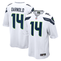 Seattle Seahawks Sam Darnold Nike White Game Jersey product image 1, provided for visual reference and product detail review
