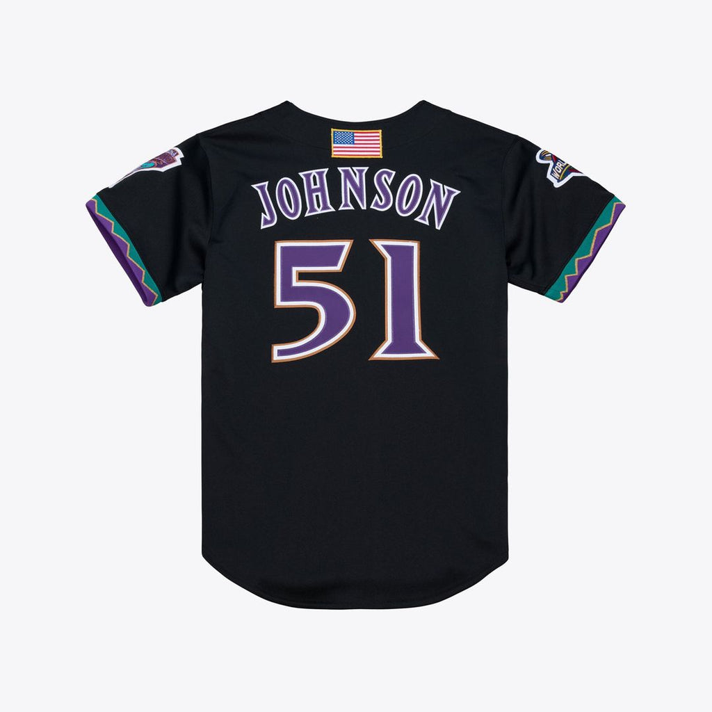 Arizona Diamondbacks Randy Johnson Mitchell & Ness Black 2001 Authentic Jersey product image 2, provided for visual