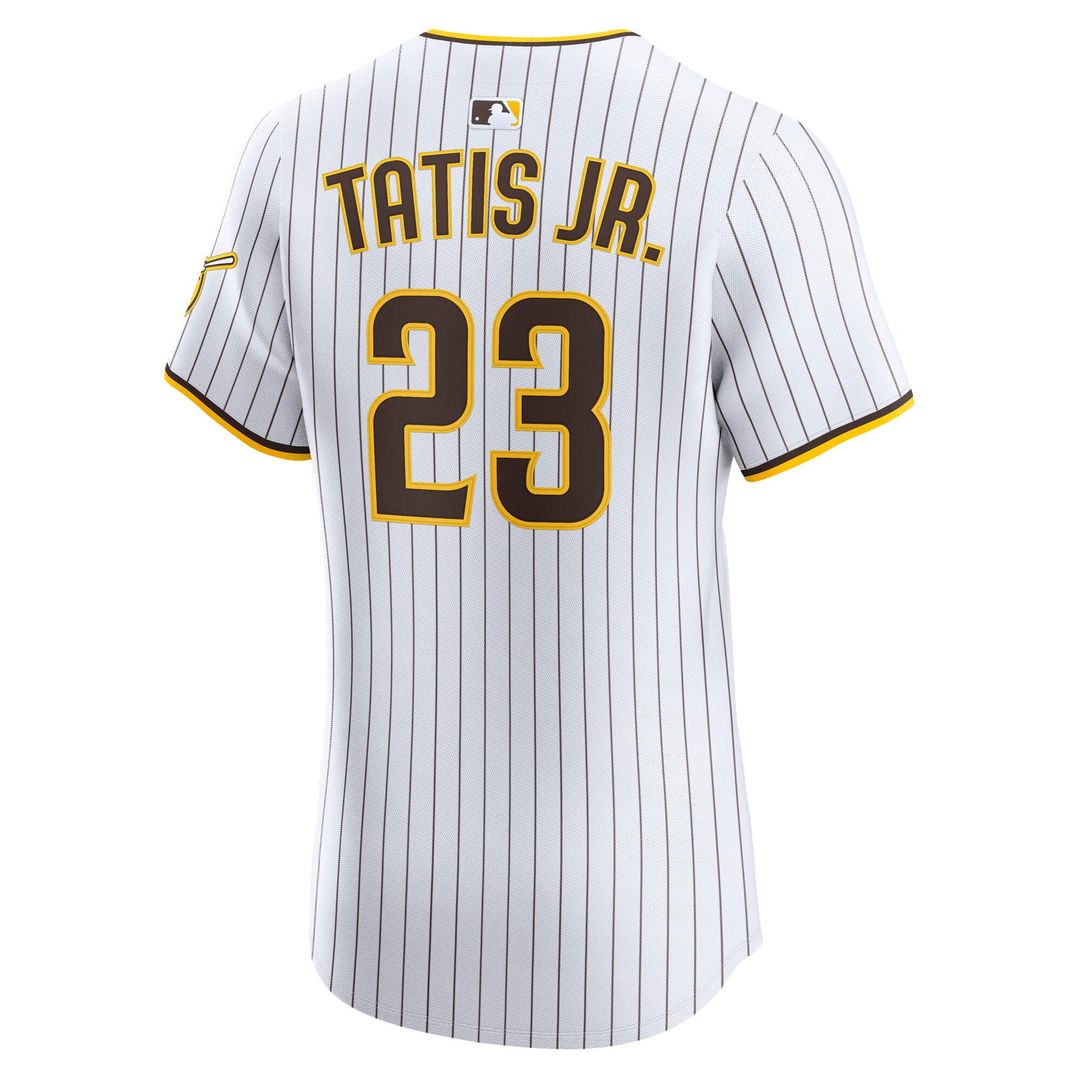 San Diego Padres Fernando Tatis Jr. Nike White Home Elite Jersey product image 6, provided for visual reference and product