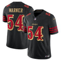 San Francisco 49ers Fred Warner Nike Black Rivalries Collection Stitched Limited Jersey product image 1, provided for visual