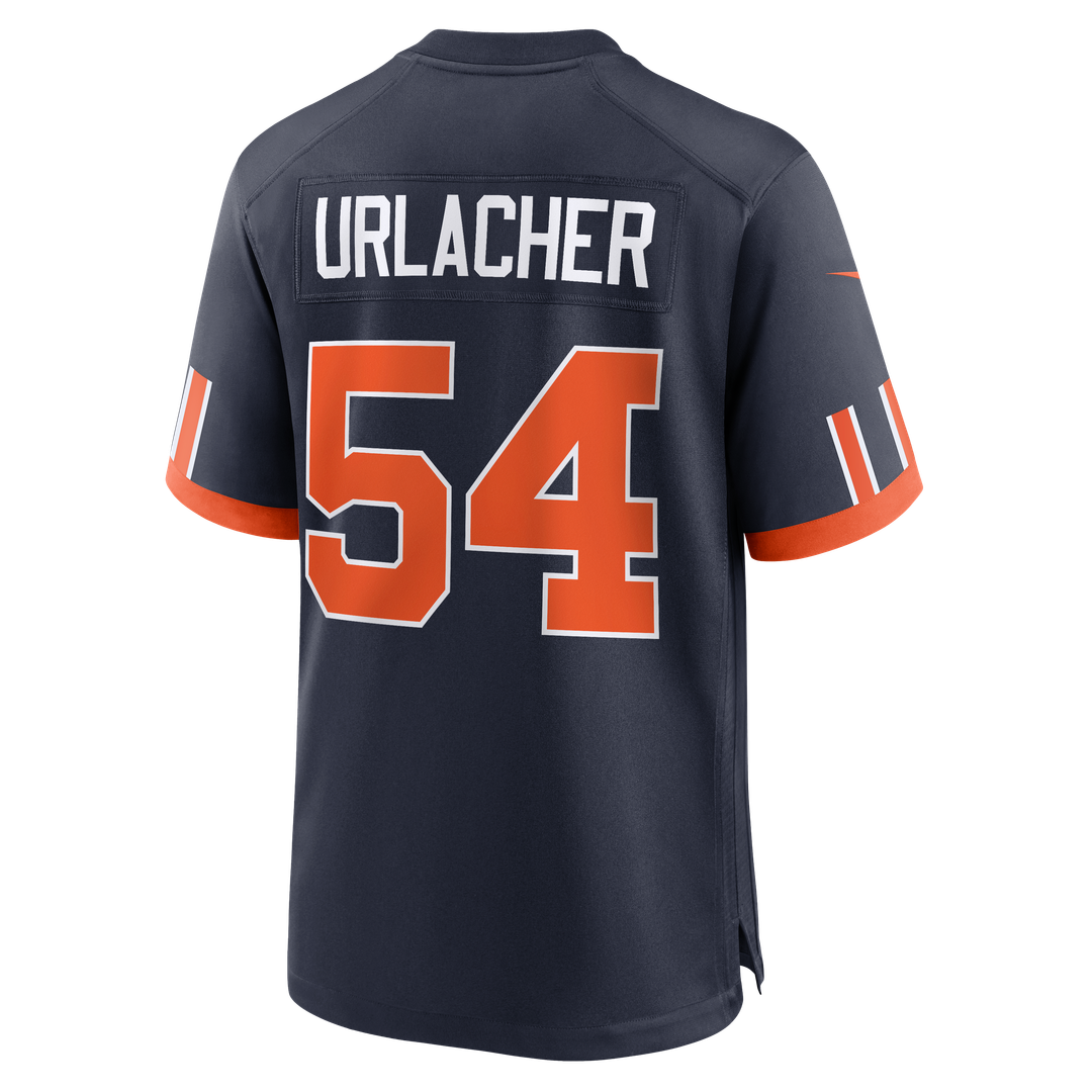 Chicago Bears Brian Urlacher Nike Navy 2026 Rivalries Collection Game Jersey product image 3, provided for visual reference
