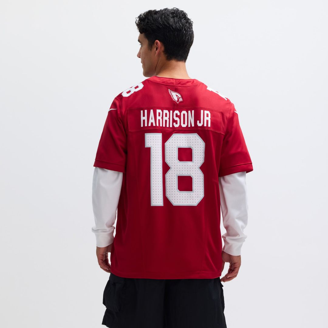 Arizona Cardinals Marvin Harrison Jr. Nike Cardinal Vapor F.U.S.E. Limited Jersey product image 5, provided for visual
