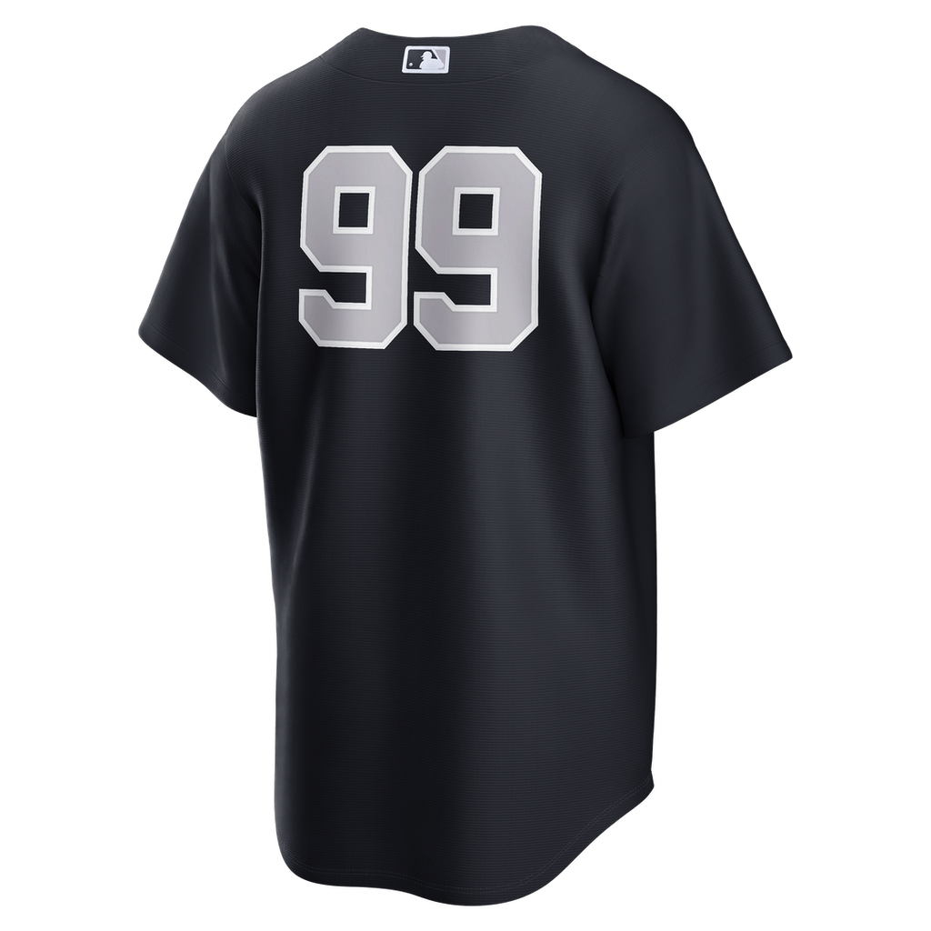 New York Yankees Aaron Judge Nike Navy Alternate Replica Jersey product image 3, provided for visual reference and product