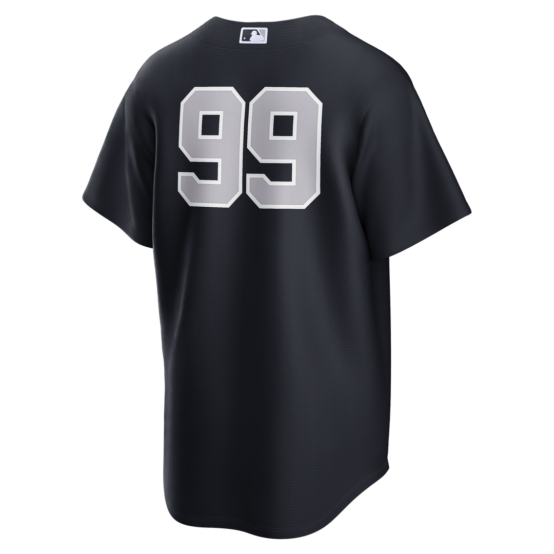 New York Yankees Aaron Judge Nike Navy Alternate Replica Jersey product image 3, provided for visual reference and product