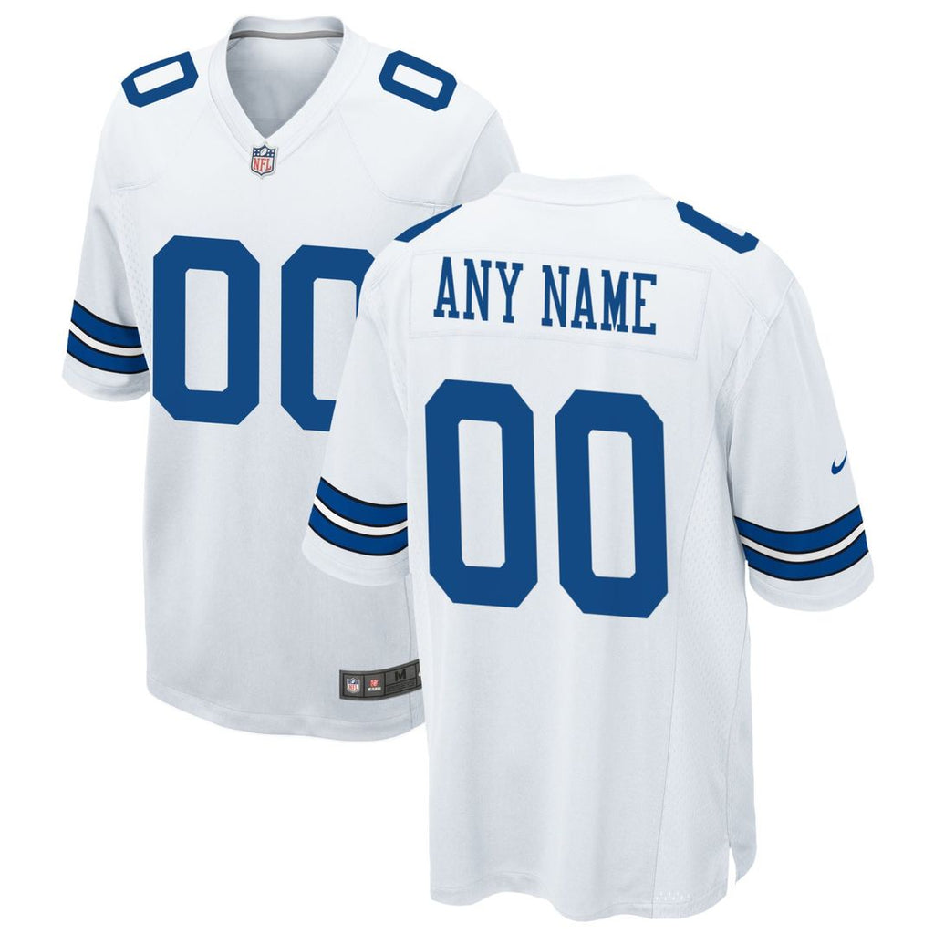 Dallas Cowboys Nike Navy Custom Game Jersey product image 17, provided for visual reference and product detail review
