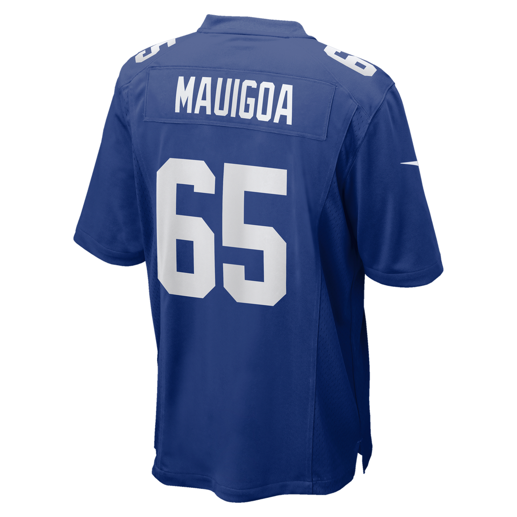 New York Giants Francis Mauigoa Nike Royal Team Game Jersey product image 5, provided for visual reference and product