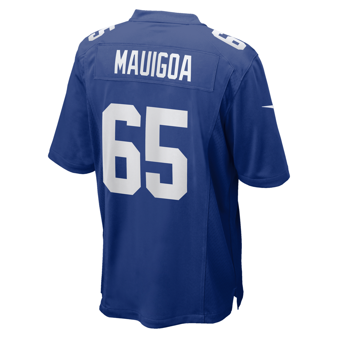 New York Giants Francis Mauigoa Nike Royal Team Game Jersey product image 5, provided for visual reference and product