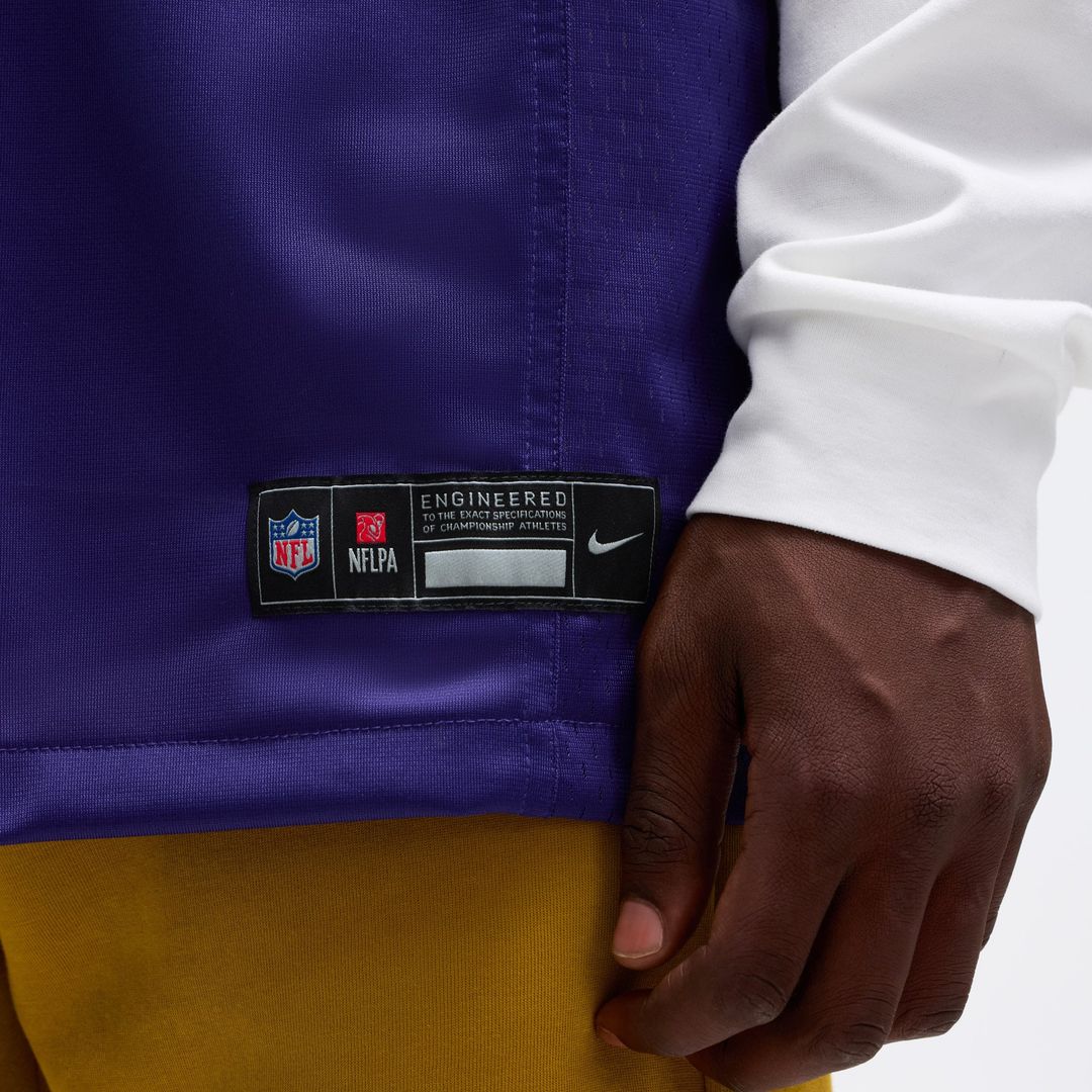 Baltimore Ravens Derrick Henry Nike Purple Game Player Jersey product image 9, provided for visual reference and product