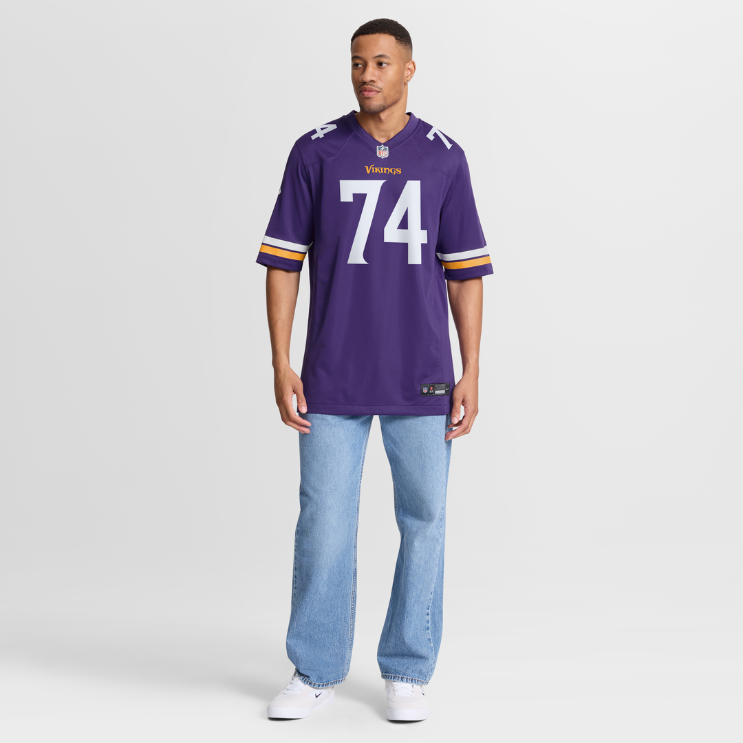 Minnesota Vikings Donovan Jackson Nike Purple Game Player Jersey product image 4, provided for visual reference and product