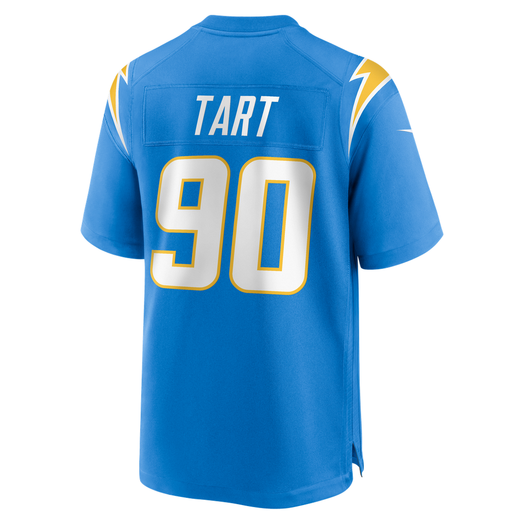 Los Angeles Chargers Teair Tart Nike Powder Blue Team Game Jersey product image 3, provided for visual reference and product