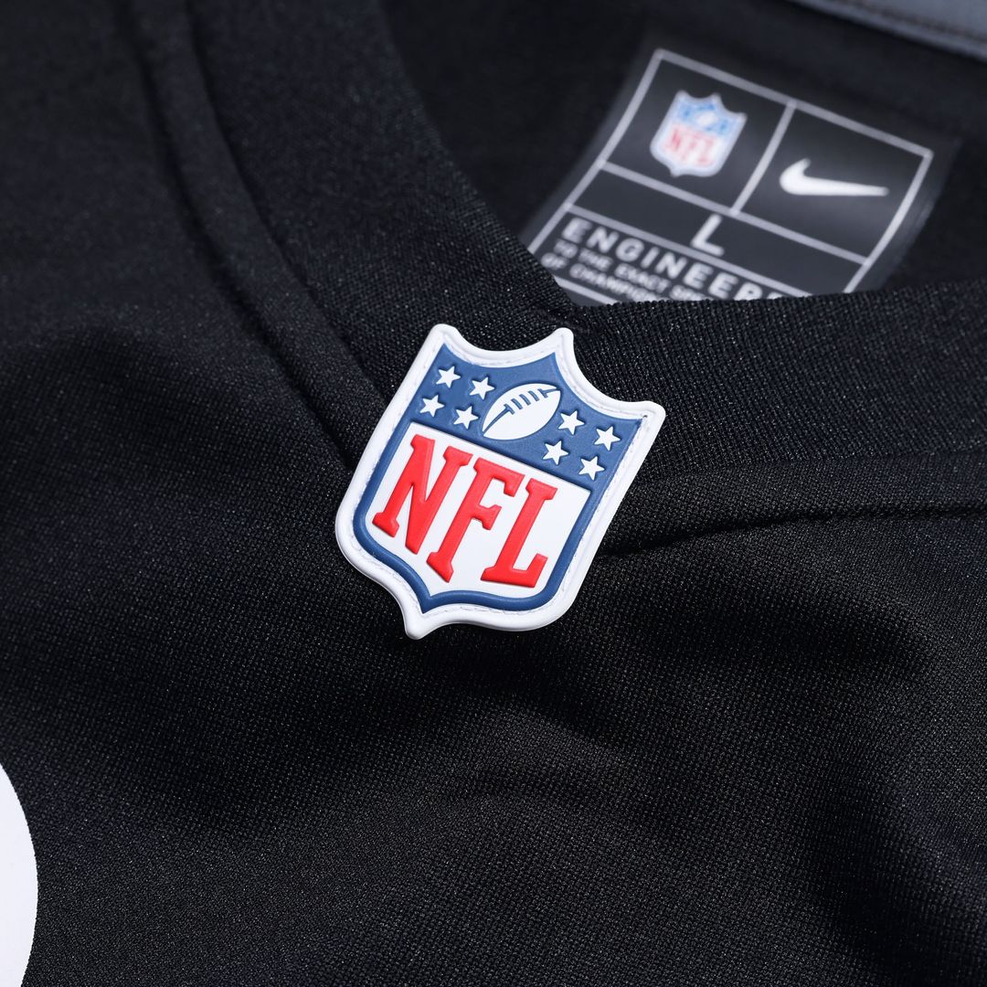 Pittsburgh Steelers Joey Porter Jr. Nike Black Game Jersey product image 4, provided for visual reference and product detail
