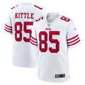 San Francisco 49ers George Kittle Nike White Player Game Jersey product image 1, provided for visual reference and product