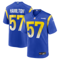 Los Angeles Rams Ty Hamilton Nike Royal Team Game Jersey product image 1, provided for visual reference and product detail