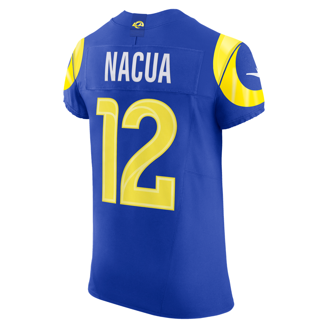 Los Angeles Rams Puka Nacua Nike Royal Team Vapor F.U.S.E. Elite Jersey product image 3, provided for visual reference and