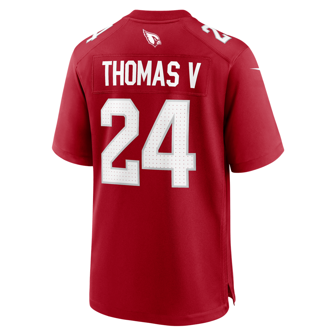 Arizona Cardinals Starling Thomas V Nike Cardinal Team Game Jersey product image 3, provided for visual reference and